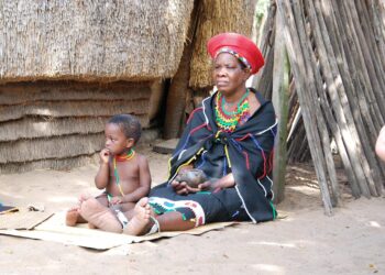 Zulu Tribe People