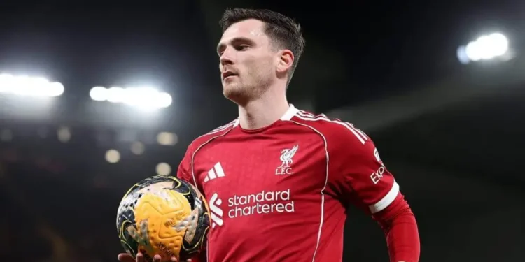 Tottenham Hotspur Liverpool Andy Robertson