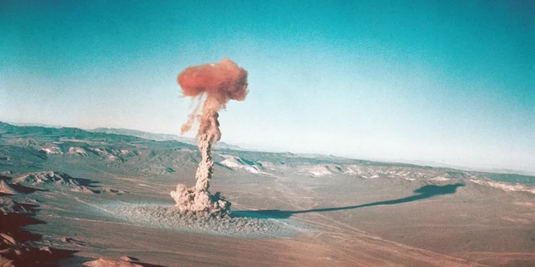 trump nuclear arms test