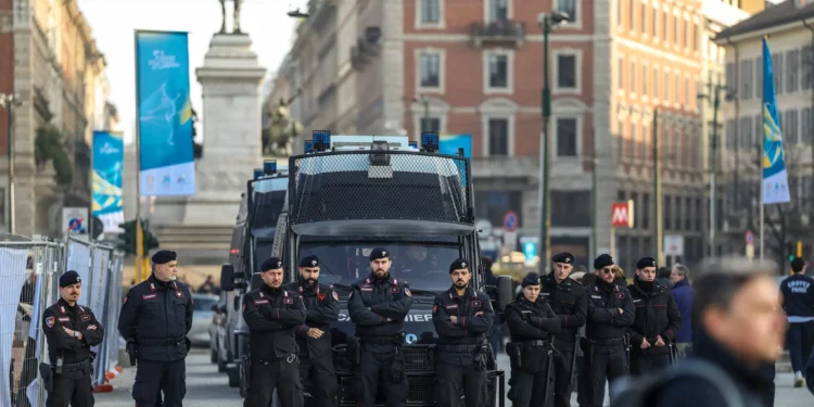 Winter olympics security ICE robots drones cyber command Italy Milan